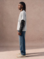 The Distressed 72 Layered Tee (Gray)