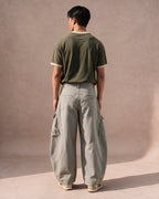 The Washed Utility Cargo Pant (Stone)