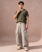 The Washed Utility Cargo Pant (Stone)