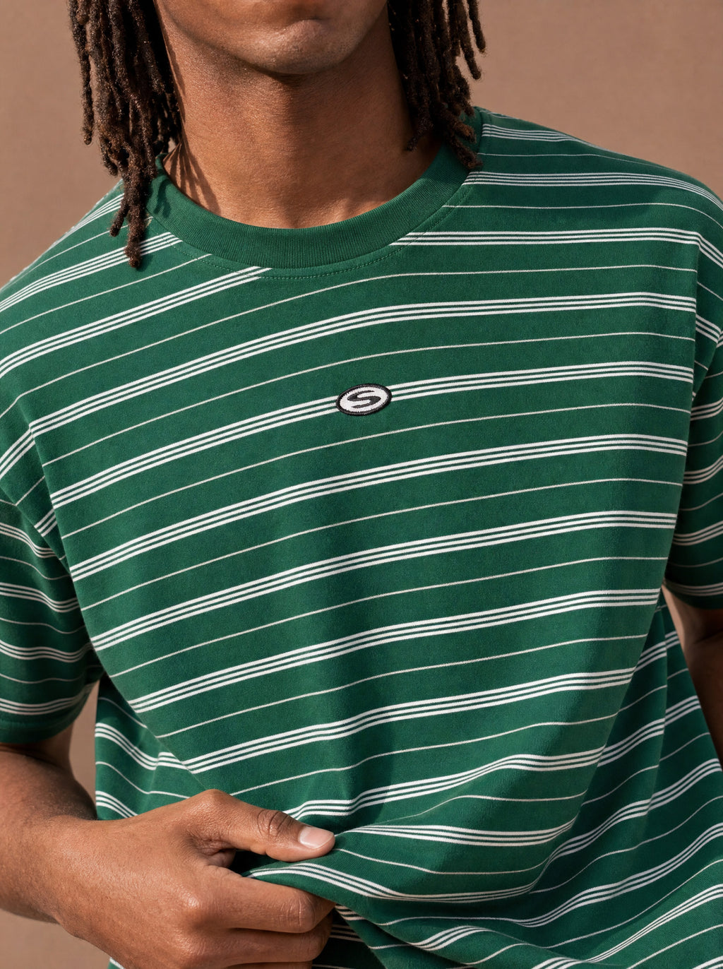 The Relaxed Fit Errand Crewneck (Forest)
