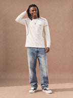 The Long-Sleeve Mesh Route Crewneck (Snow)