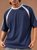 The Off-Duty Warmup Crewneck Tee (Twilight)