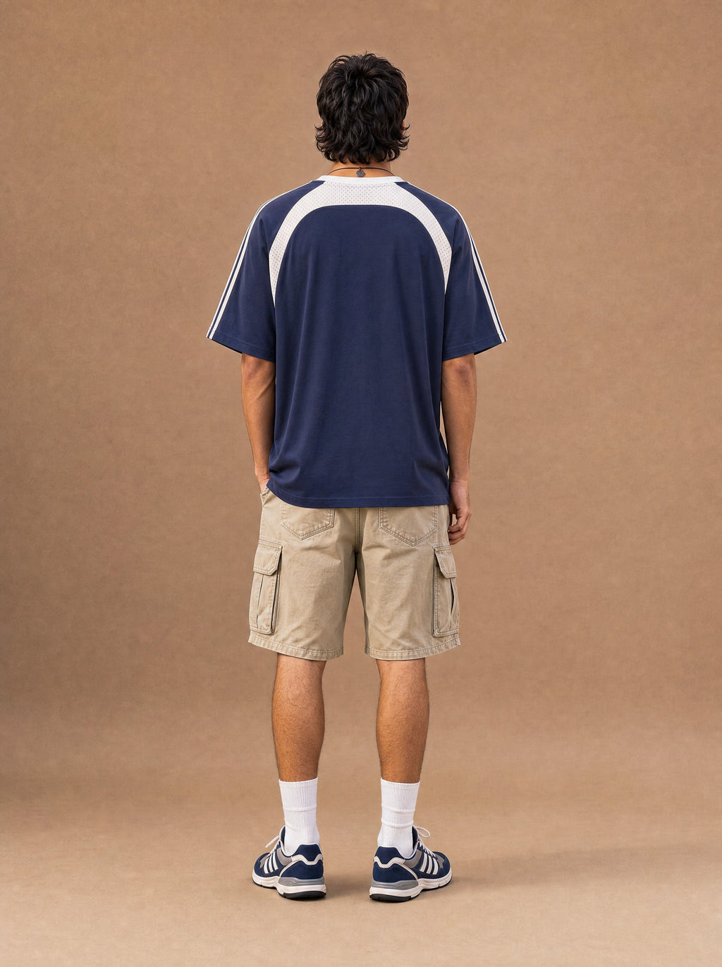 The Off-Duty Warmup Crewneck Tee (Twilight)