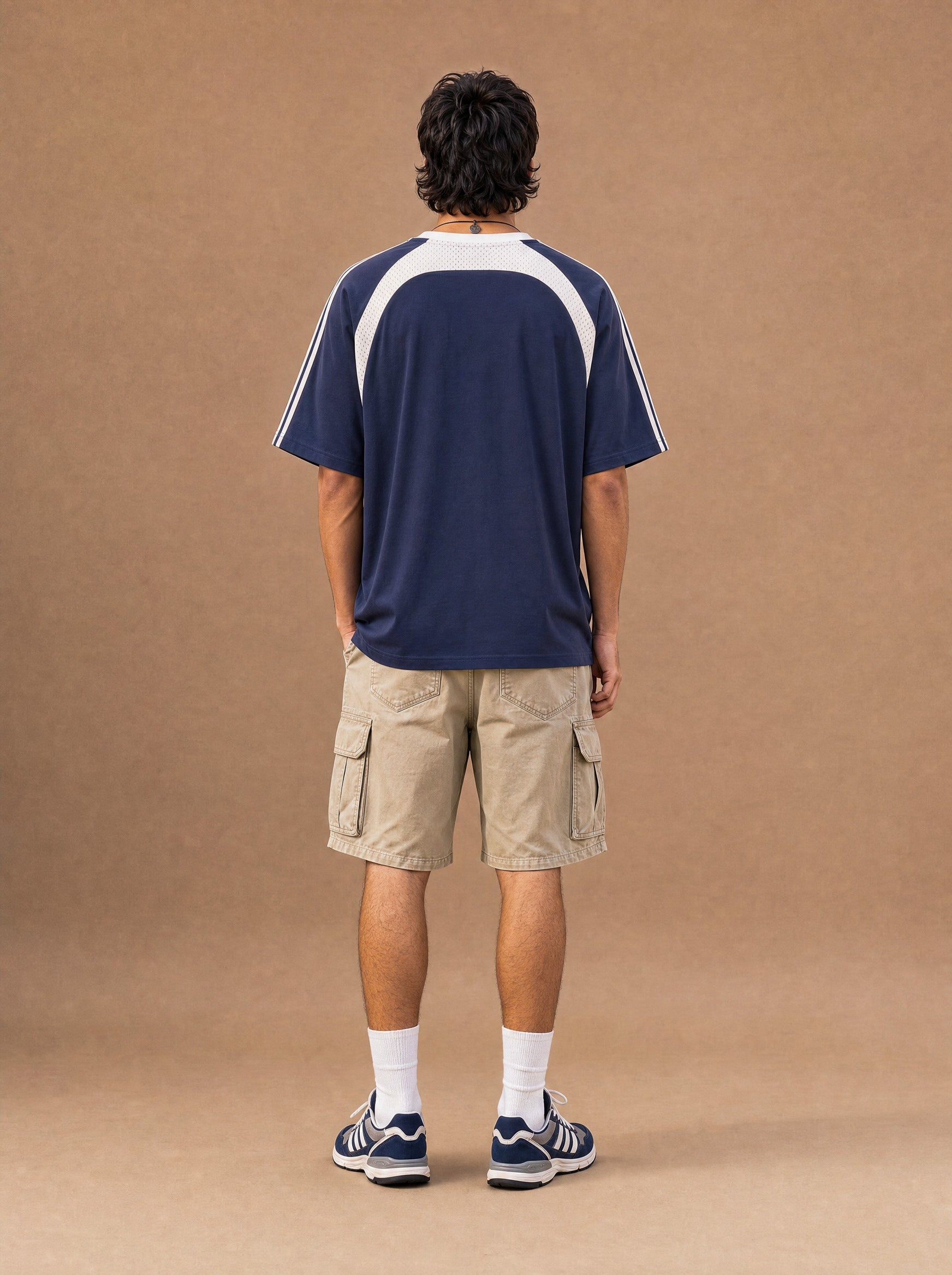 The Off-Duty Warmup Crewneck Tee (Twilight)