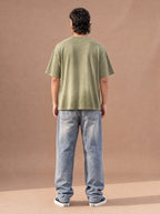 The Washed Weekend Crewneck Tee (Sage)