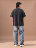 The Washed Weekend Crewneck Tee (Onyx)