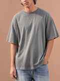 The Washed Weekend Crewneck Tee (Slate)