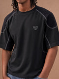The Mesh Route Crewneck Tee (Onyx)