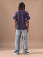 The Mesh Route Crewneck Tee (Plum)