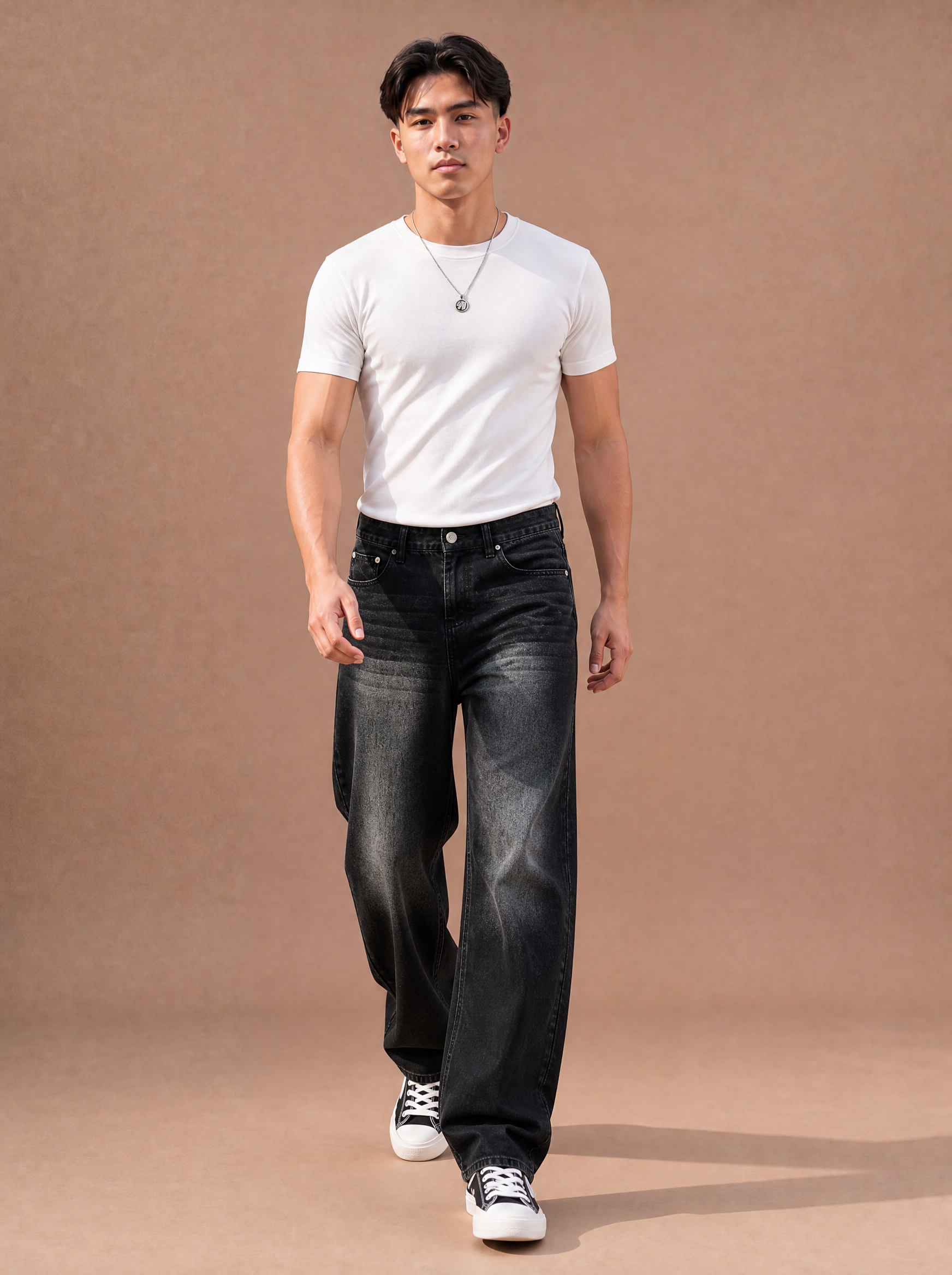 The Room-to-Move Washed Jean (Onyx)