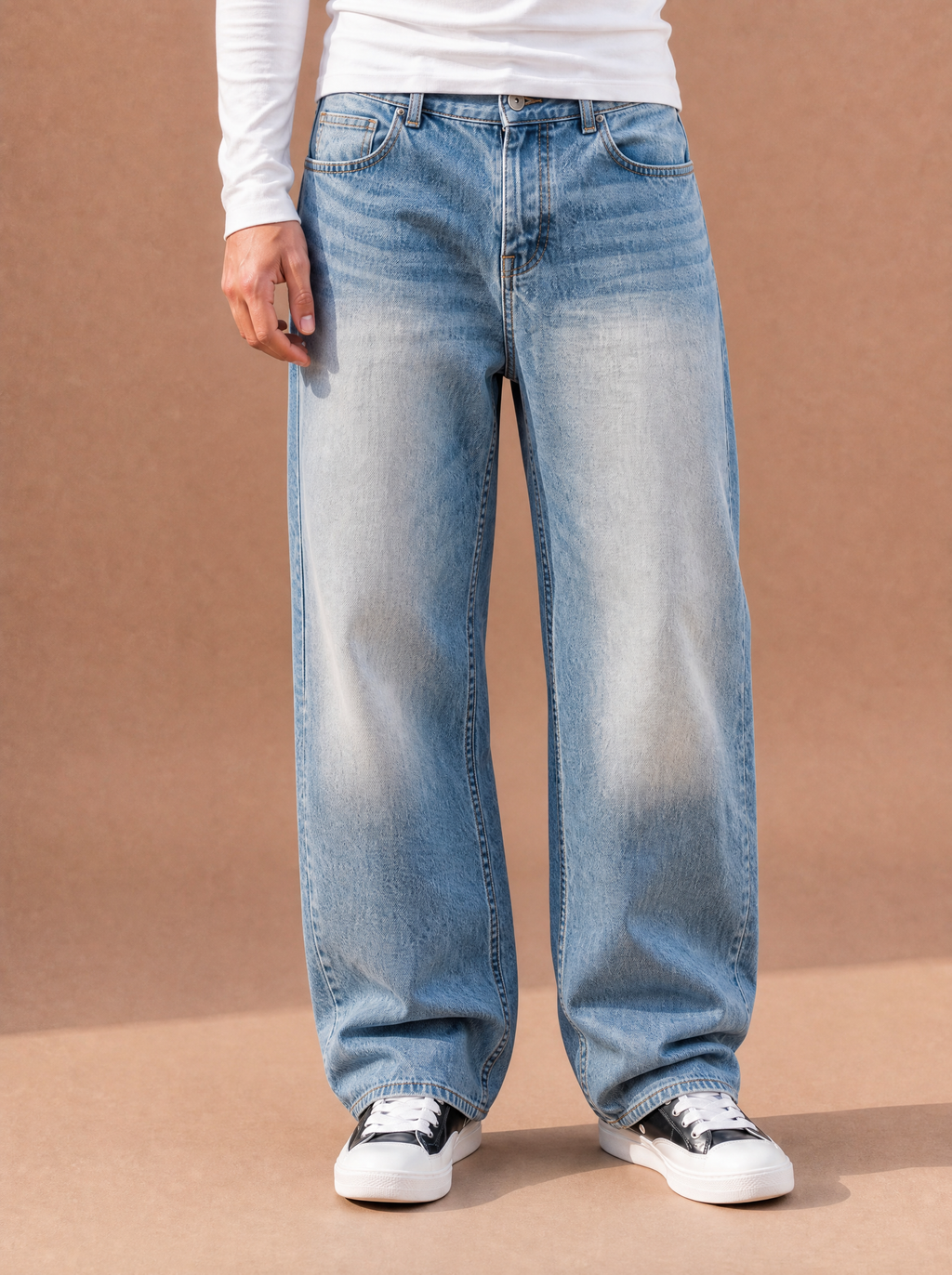 The Room-to-Move Washed Jean (Sparrow)