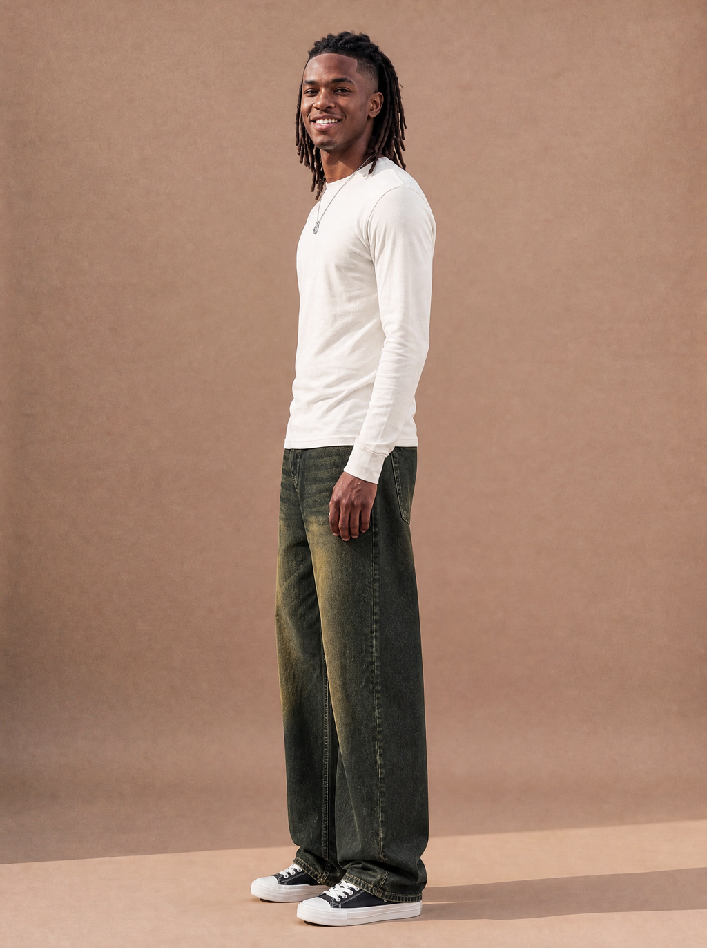 The Room-to-Move Washed Jean (Olive)