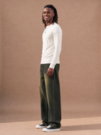 The Room-to-Move Washed Jean (Olive)