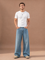 The Wide-Open Washed Jean (Sparrow)