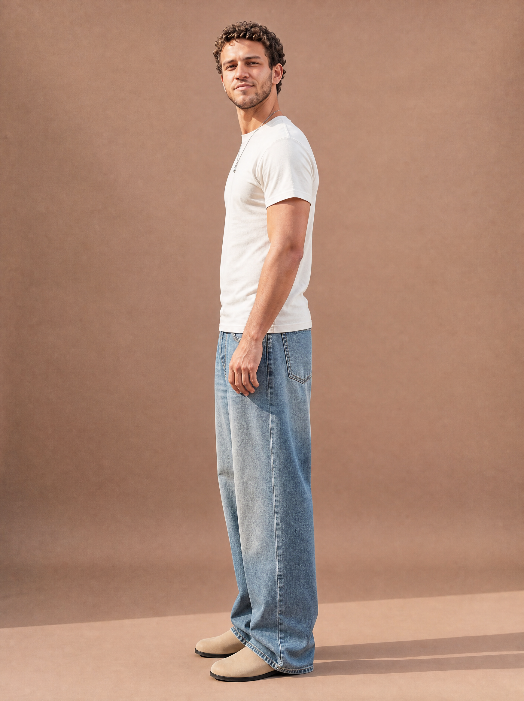 The Wide-Open Washed Jean (Sparrow)