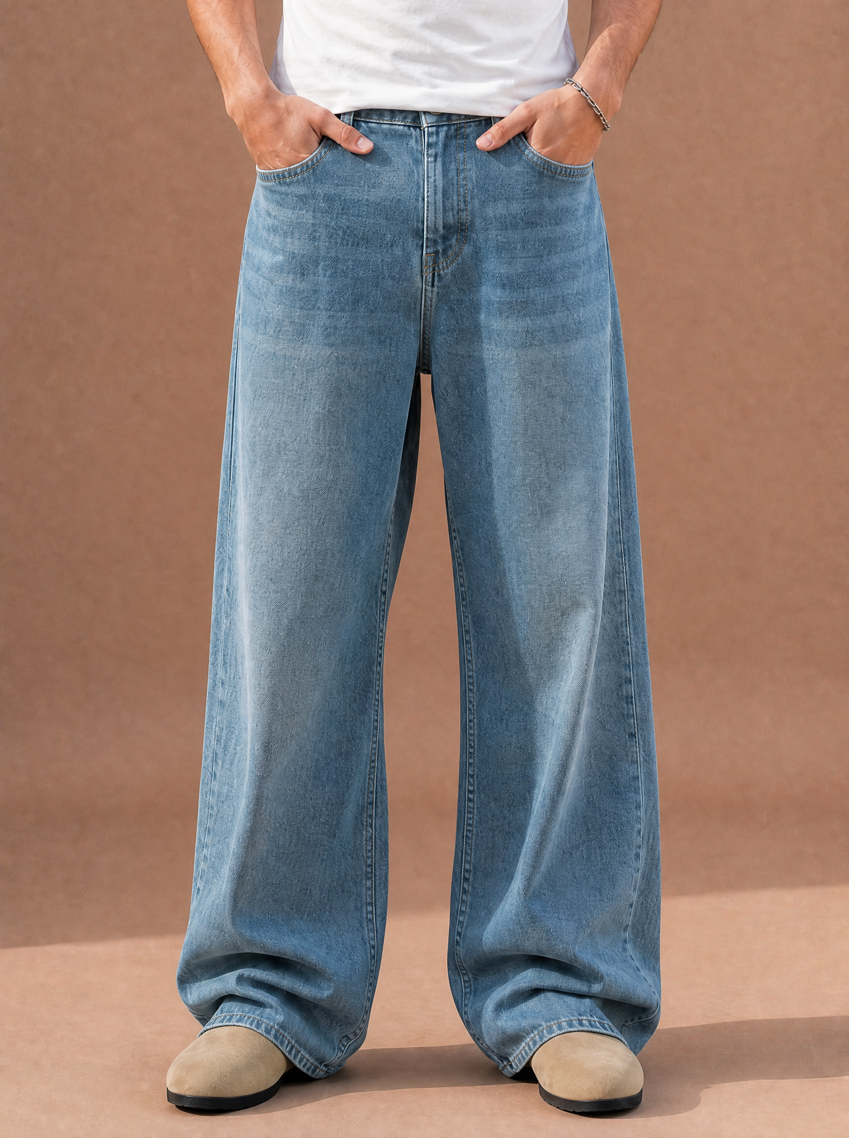 The Wide-Open Washed Jean (Sparrow)