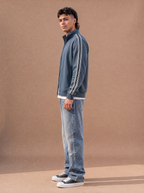 The After-Class Track Jacket (Charcoal)