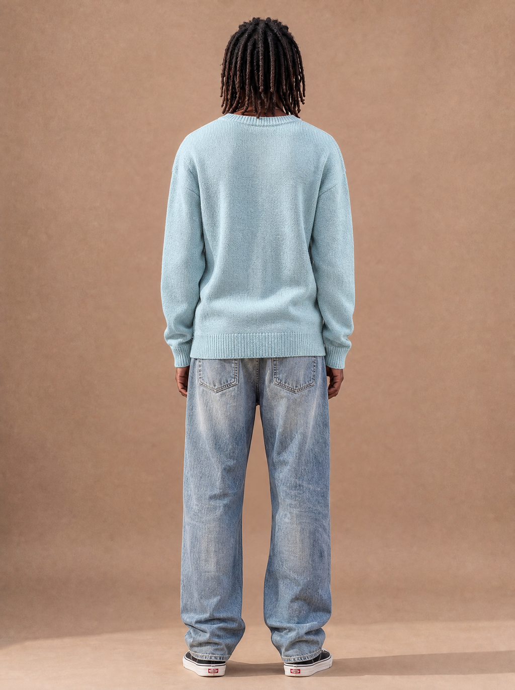 The Soft Plan Cable Crewneck (Sparrow)