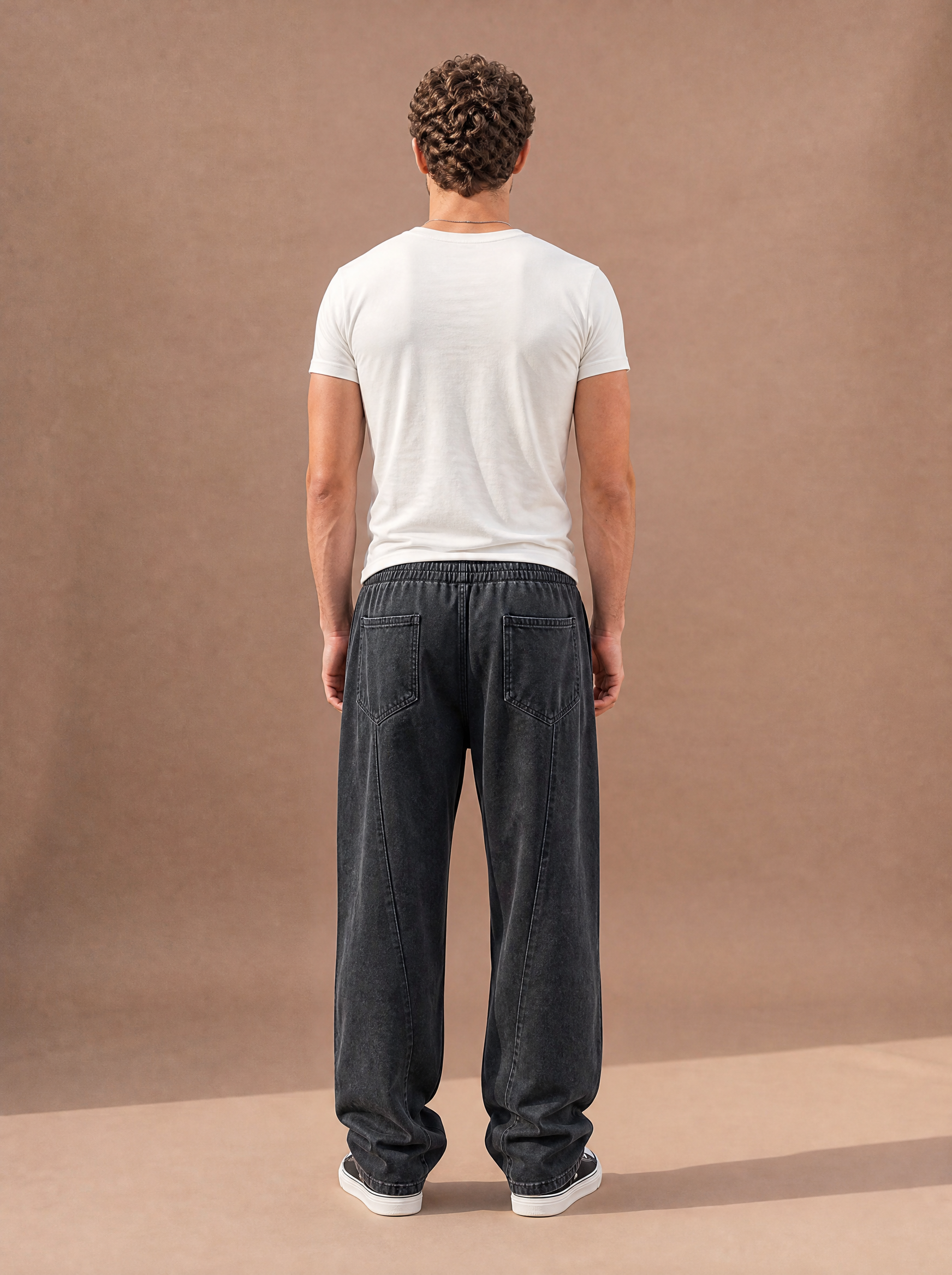 The Detour Washed Pull-On Pant (Onyx)