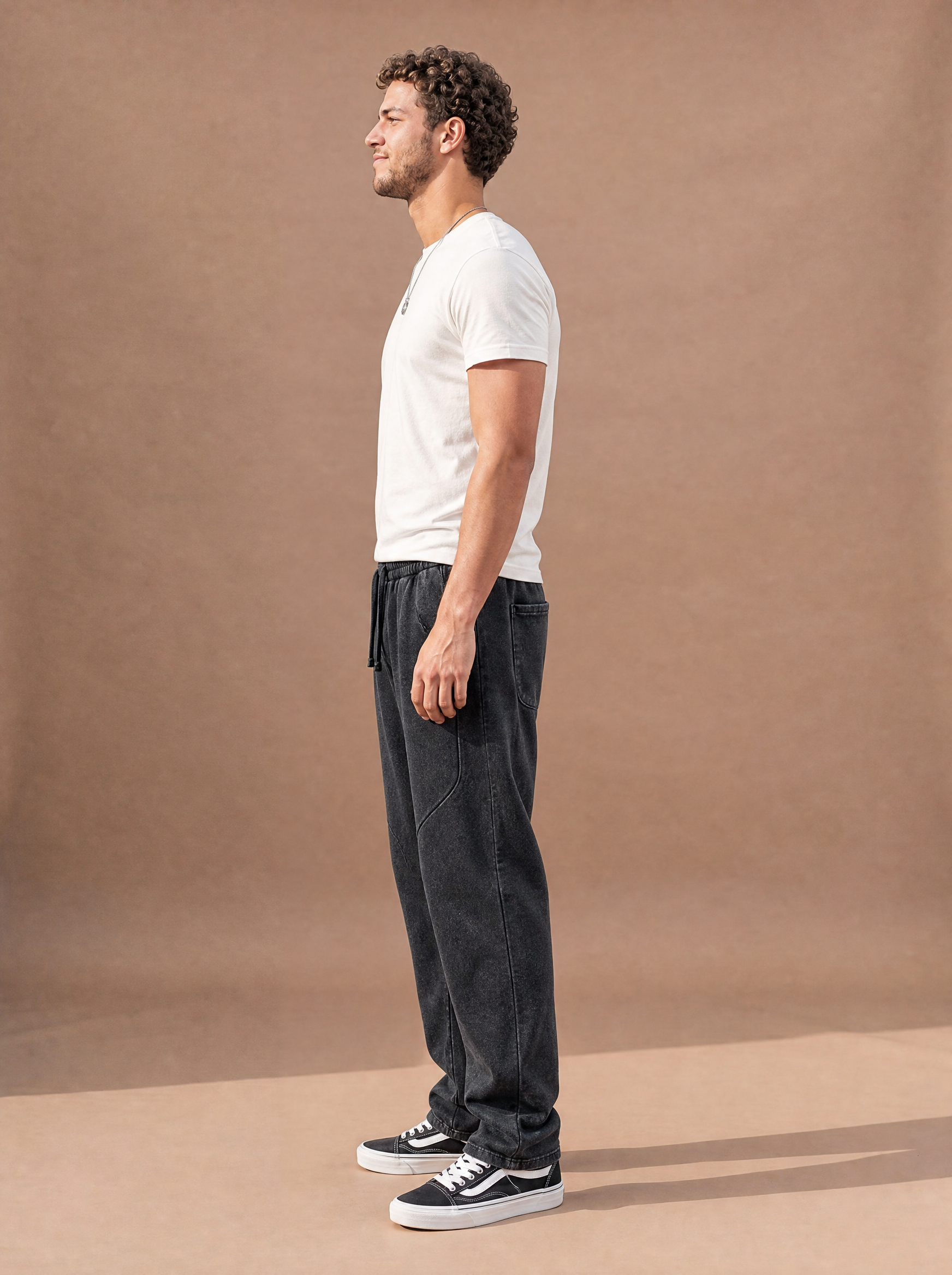 The Detour Washed Pull-On Pant (Onyx)