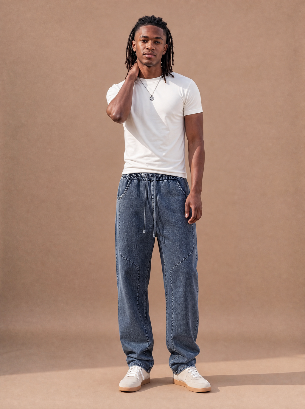 The Detour Washed Pull-On Pant (Charcoal)