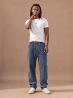 The Detour Washed Pull-On Pant (Charcoal)