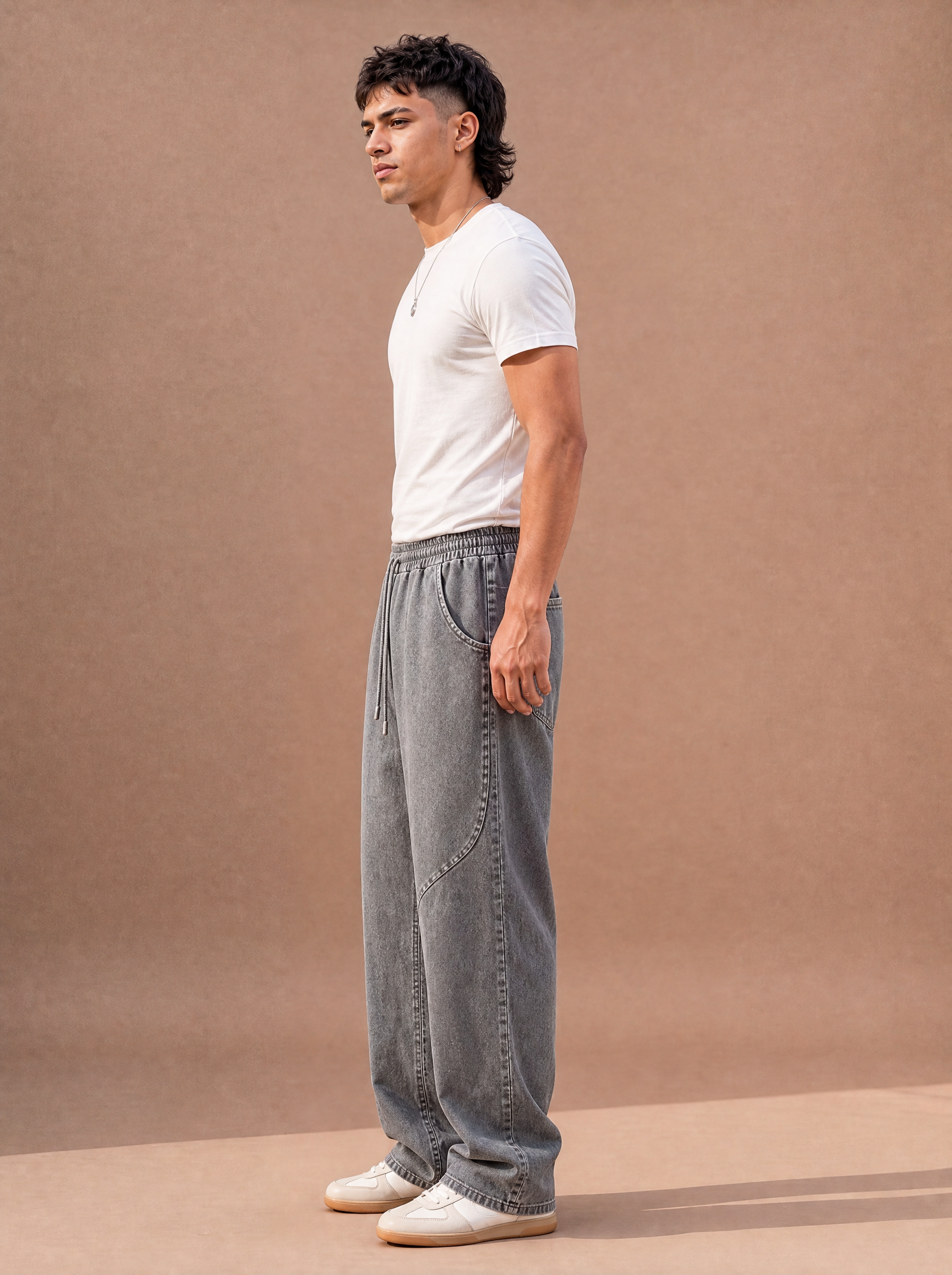 The Detour Washed Pull-On Pant (Ash)