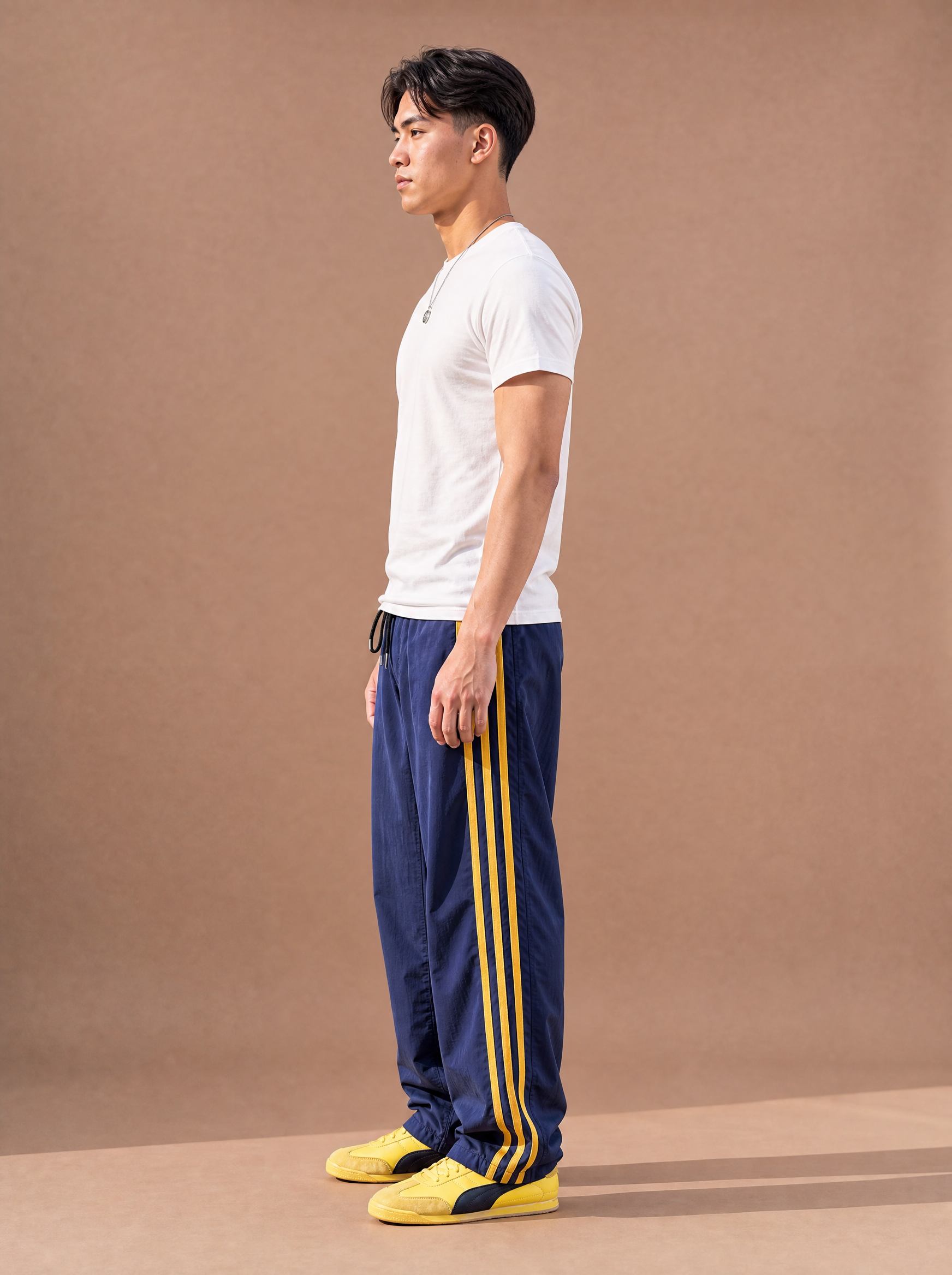 The Side-Street Track Pant (Navy)
