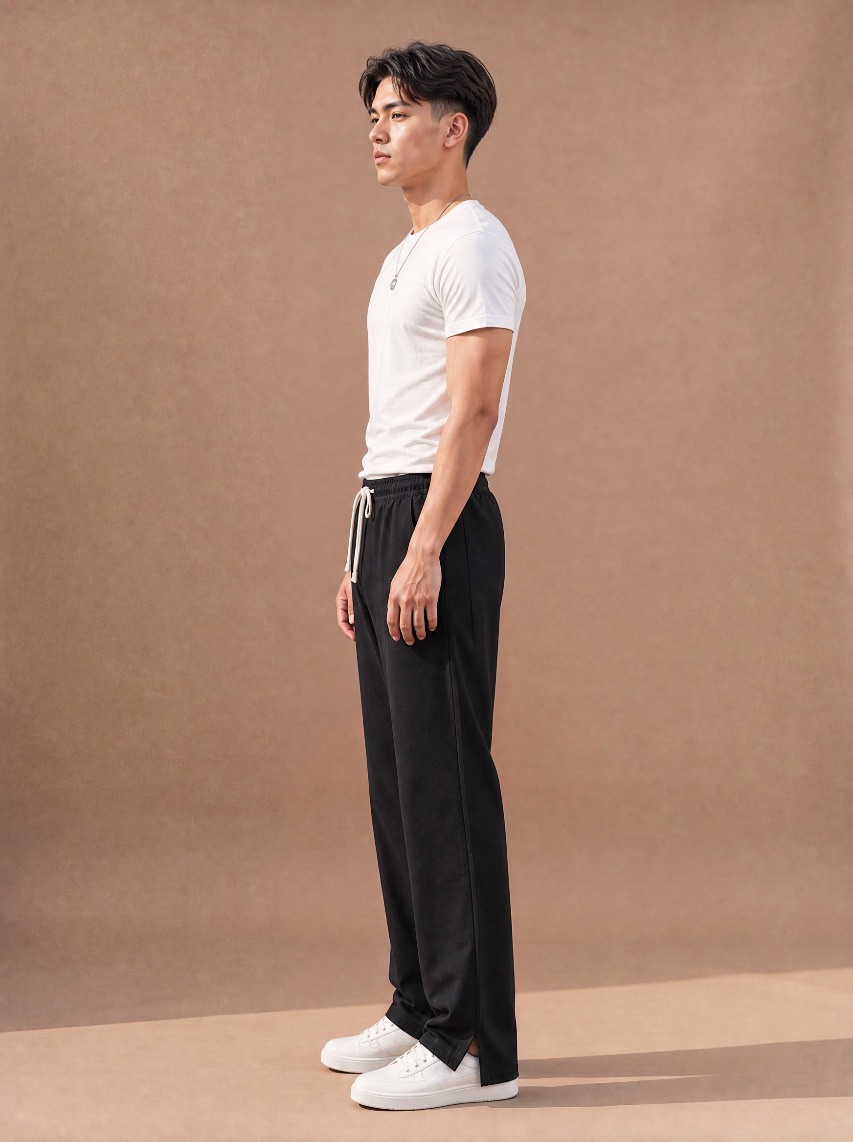 The No-Plans Drawstring Pant (Onyx)