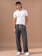 The No-Plans Drawstring Pant (Charcoal)