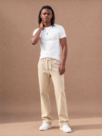 The No-Plans Drawstring Pant (Sand)