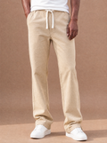 The No-Plans Drawstring Pant (Sand)