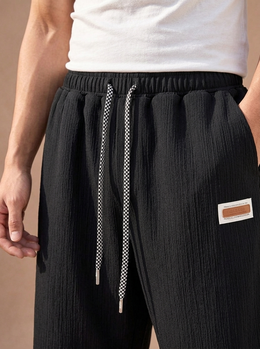 The Black Crinkle Weekend Short
