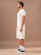 The Cream Crinkle Weekend Short