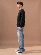 The Sunday Reset Crewneck Sweater (Onyx)
