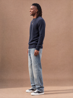 The Sunday Reset Crewneck Sweater (Navy)