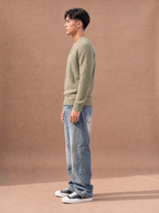 The Sunday Reset Crewneck Sweater (Sage)