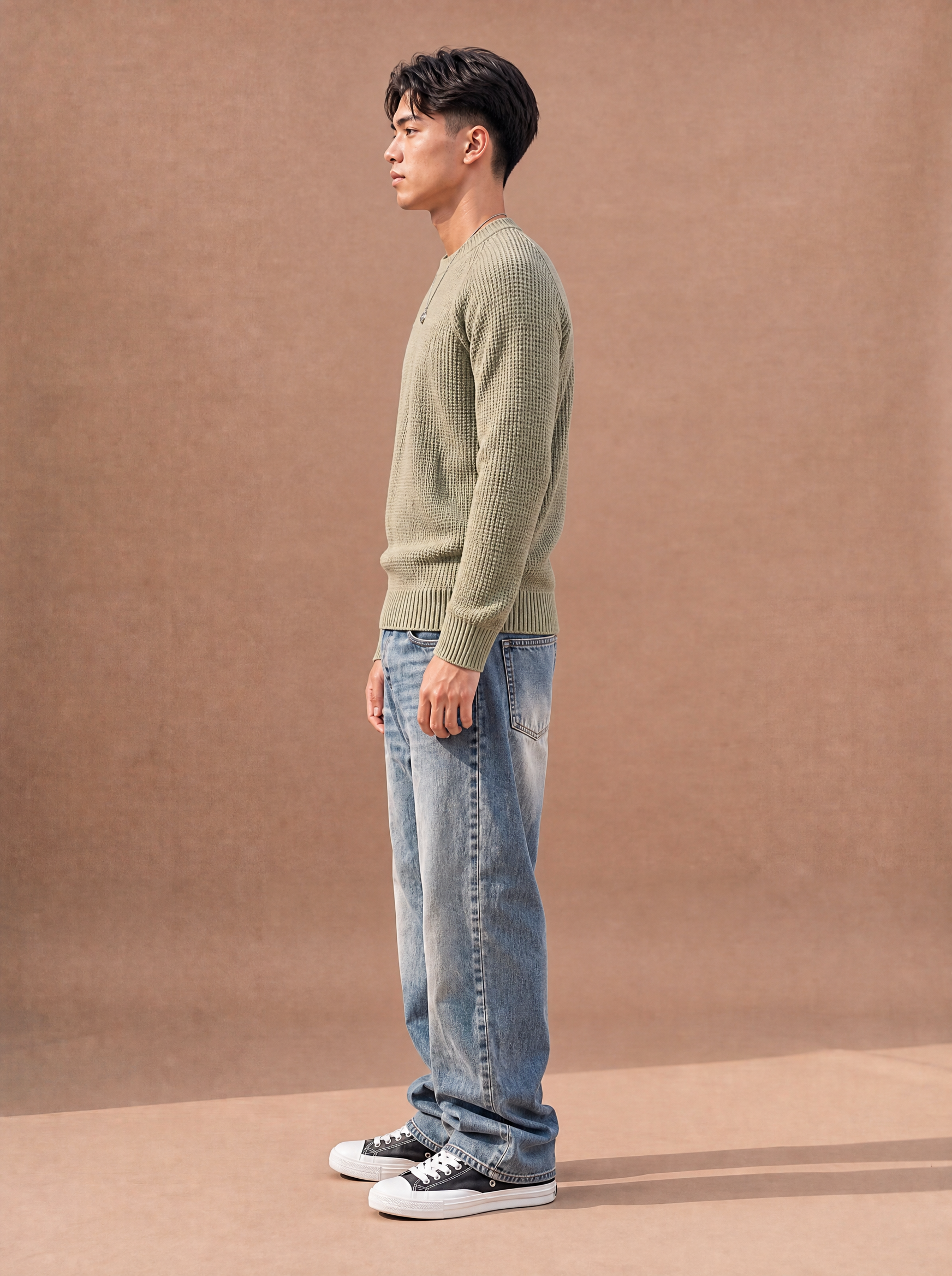 The Sunday Reset Crewneck Sweater (Sage)
