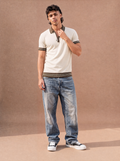 The Half-Zip Plans Knit Shirt