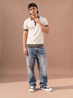 The Half-Zip Plans Knit Shirt