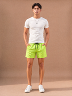The Spontaneous Drawstring Short (Lime)