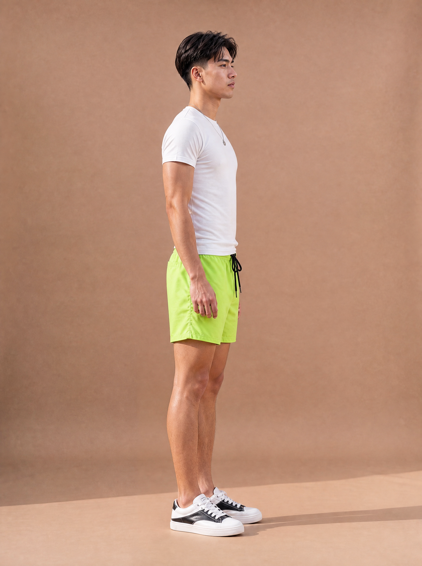 The Spontaneous Drawstring Short (Lime)