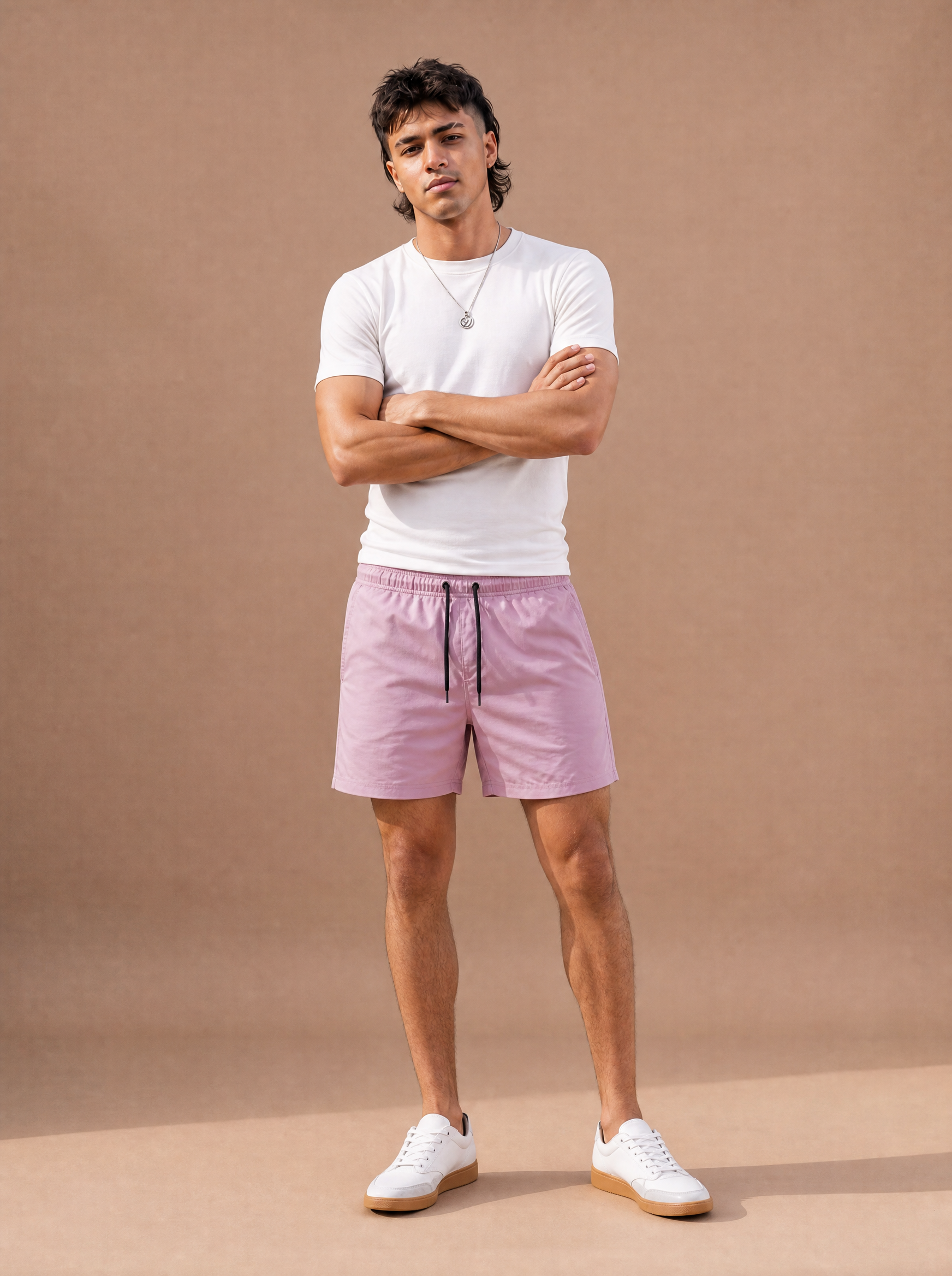 The Spontaneous Drawstring Short (Lilac)