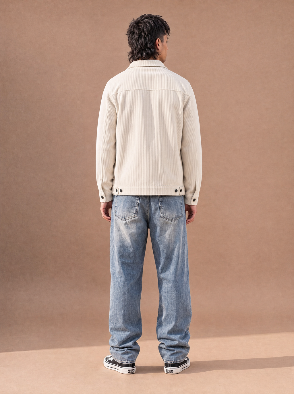 The Clock-Out Cord Jacket (Snow)