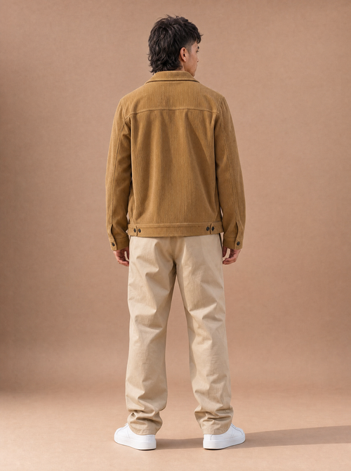 The Clock-Out Cord Jacket (Camel)