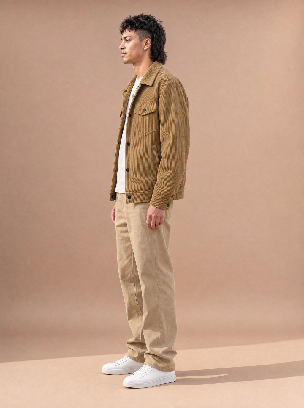The Clock-Out Cord Jacket (Camel)