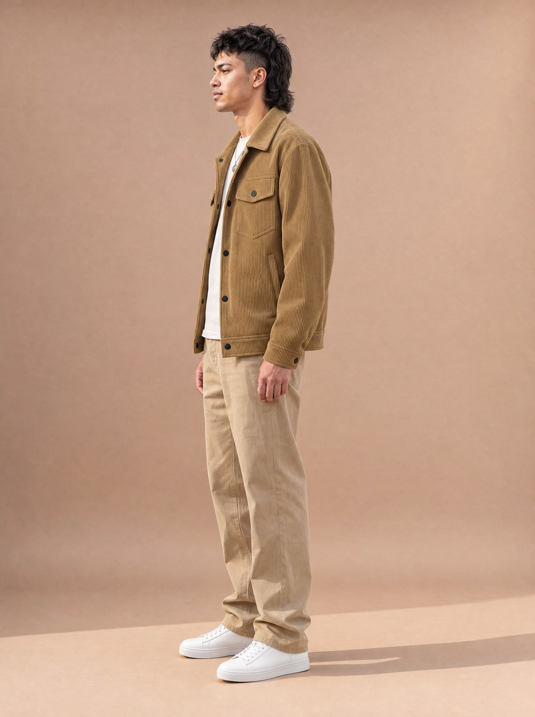 The Clock-Out Cord Jacket (Camel)
