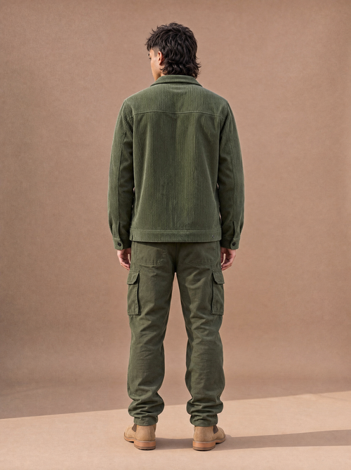 The Clock-Out Cord Jacket (Sage)