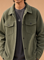 The Clock-Out Cord Jacket (Sage)