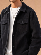 The Clock-Out Cord Jacket (Onyx)